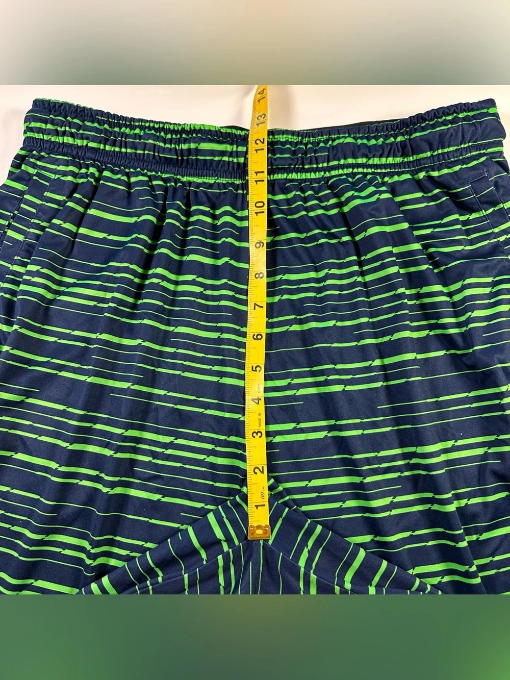 Nike Dri-FIT Predator Training Shorts Mens XL Blue Green Basketball 833267-429